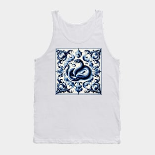 Dutch Tile: The No.4 Snake Tank Top